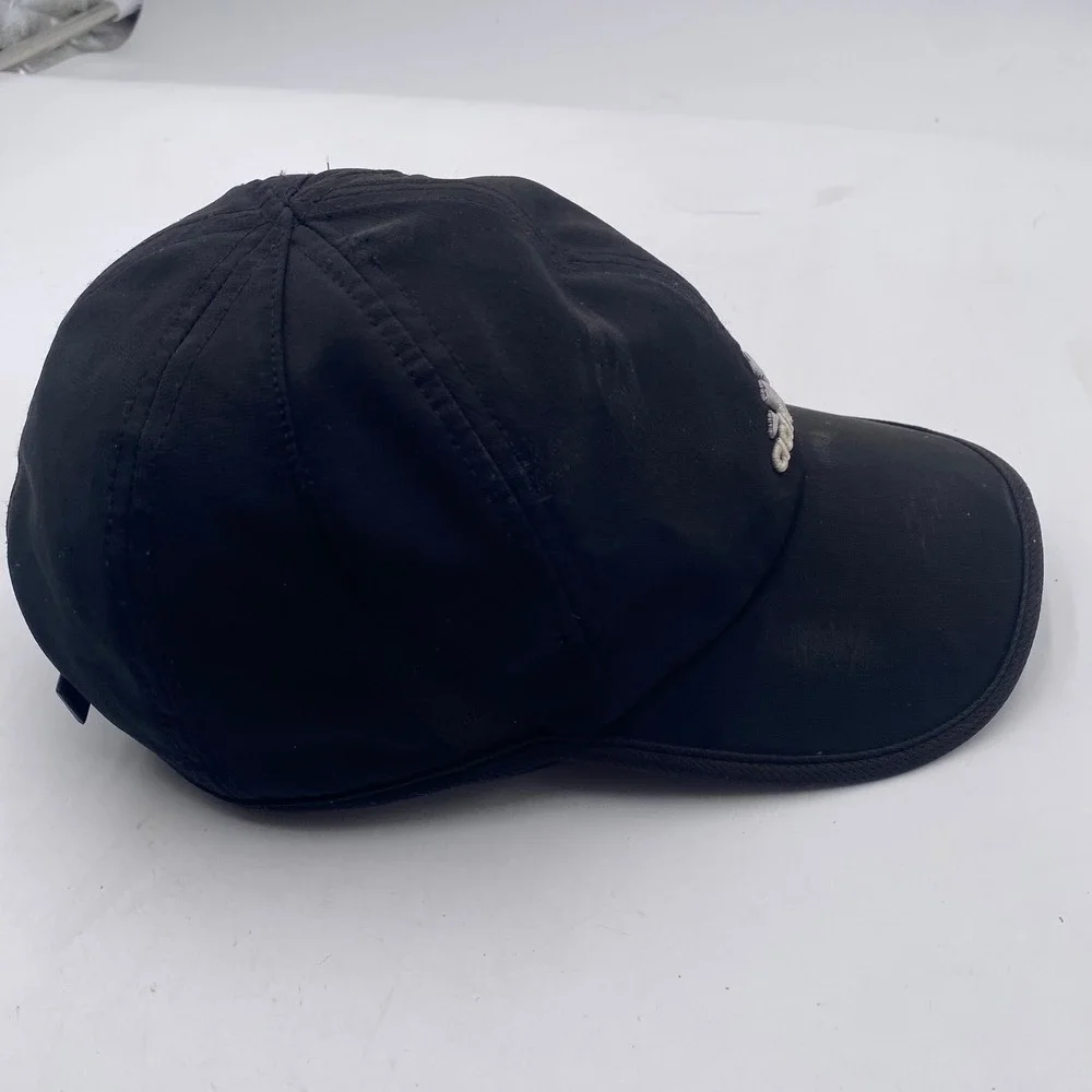 Adidas Climalite Performance Baseball Hat Mens OSFM Black Embroidered Logo Sport